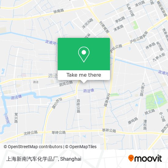 上海新南汽车化学品厂 map