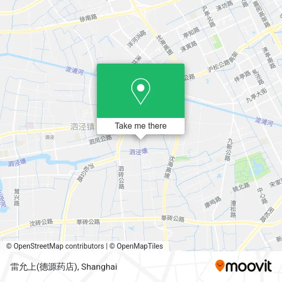 雷允上(德源药店) map