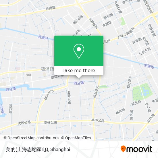 美的(上海志翊家电) map