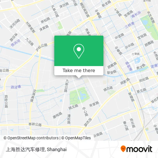 上海胜达汽车修理 map