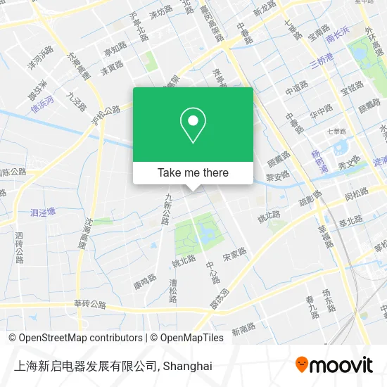 上海新启电器发展有限公司 map