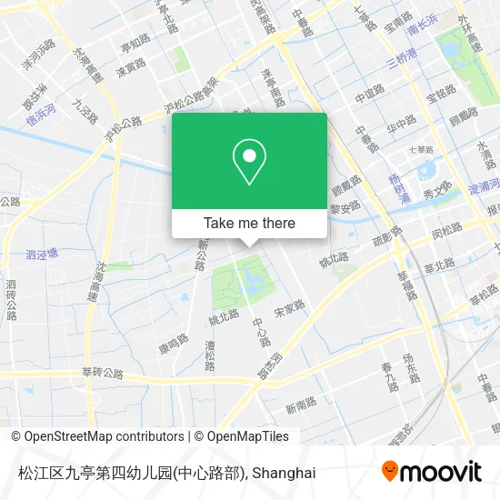 松江区九亭第四幼儿园(中心路部) map