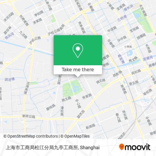 上海市工商局松江分局九亭工商所 map