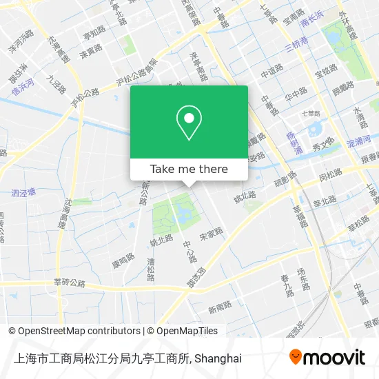 上海市工商局松江分局九亭工商所 map