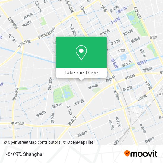 松沪苑 map