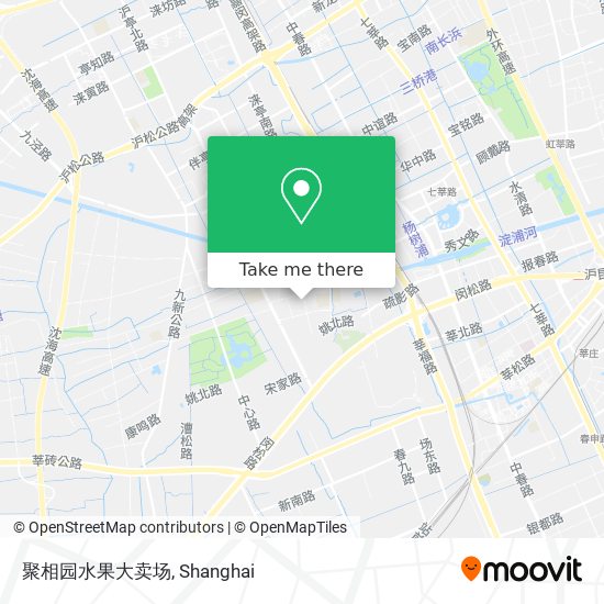 聚相园水果大卖场 map