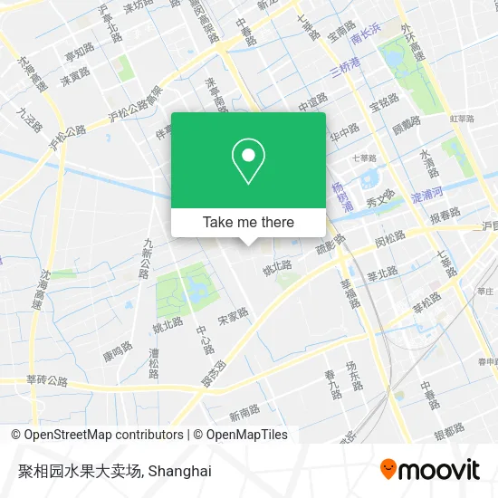 聚相园水果大卖场 map
