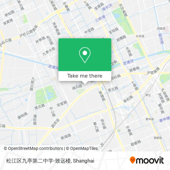 松江区九亭第二中学-致远楼 map
