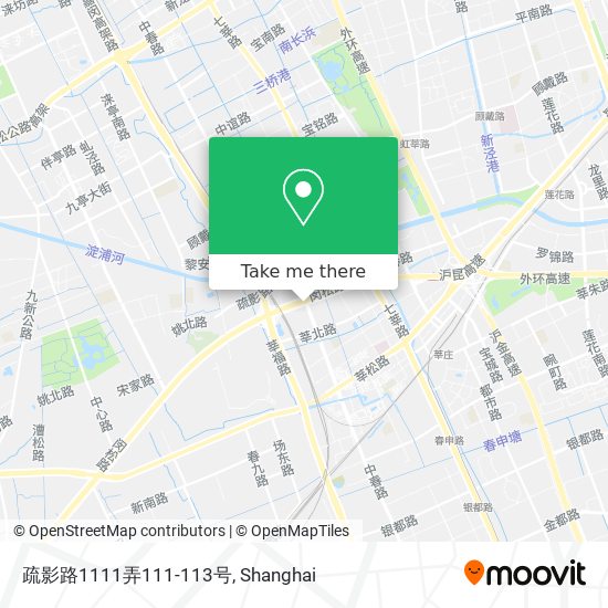 疏影路1111弄111-113号 map