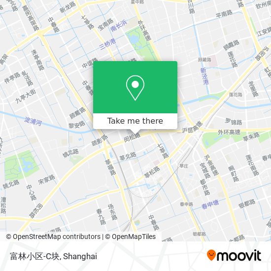 富林小区-C块 map