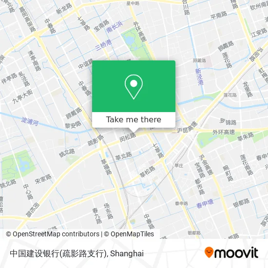 中国建设银行(疏影路支行) map