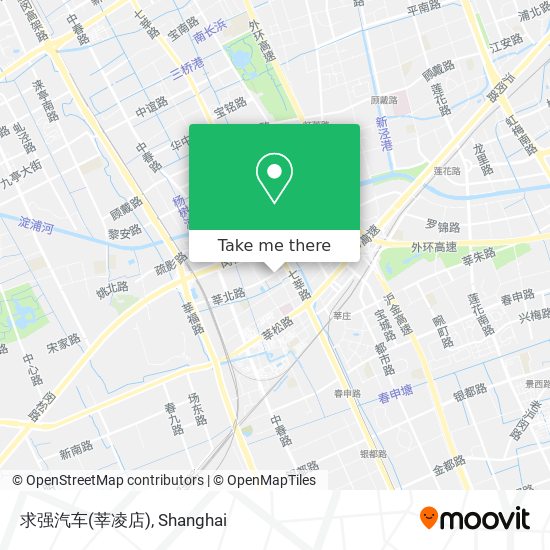 求强汽车(莘凌店) map