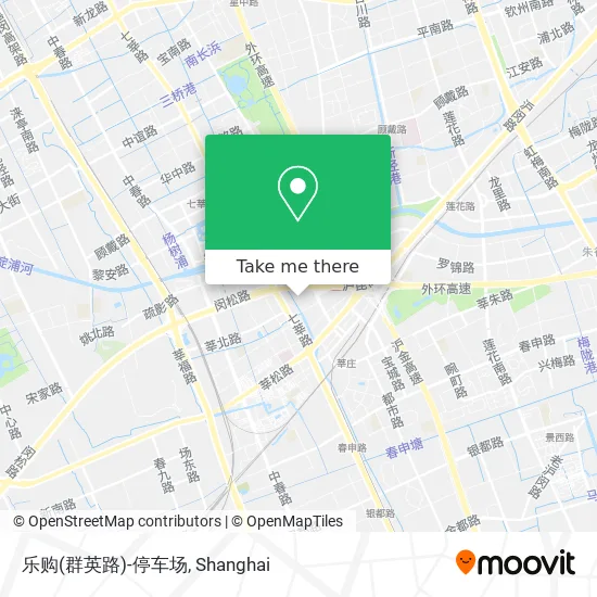 乐购(群英路)-停车场 map