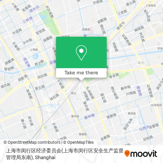 上海市闵行区经济委员会(上海市闵行区安全生产监督管理局东南) map