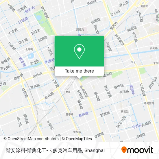 斯安涂料-斯典化工-卡多克汽车用品 map