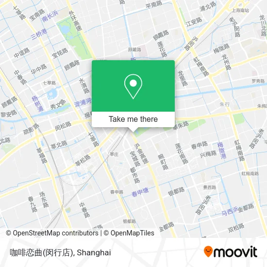 咖啡恋曲(闵行店) map
