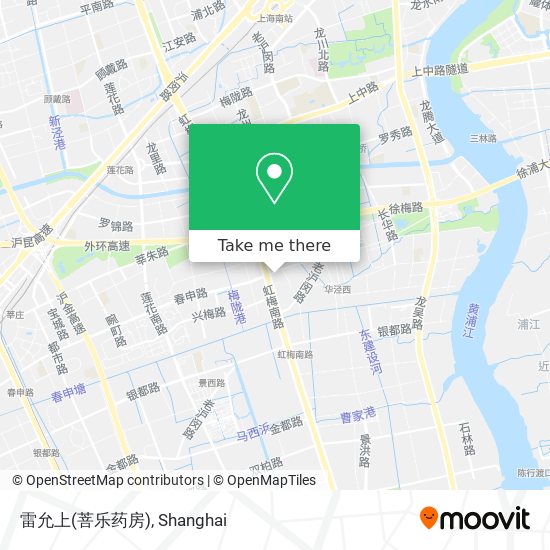 雷允上(菩乐药房) map