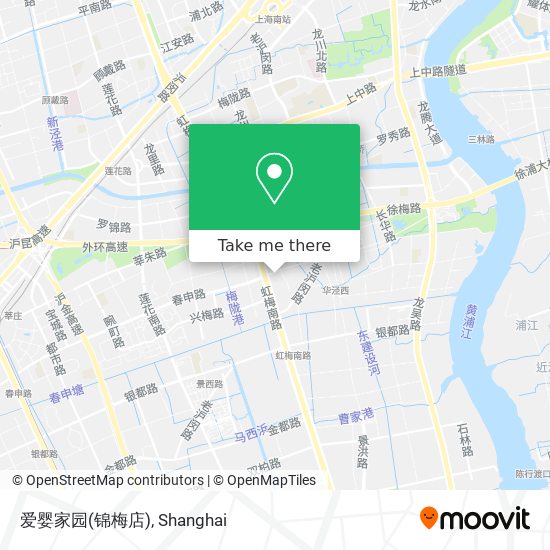 爱婴家园(锦梅店) map