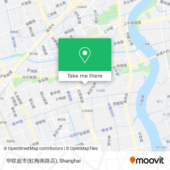 华联超市(虹梅南路店) map