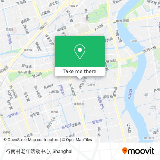 行南村老年活动中心 map