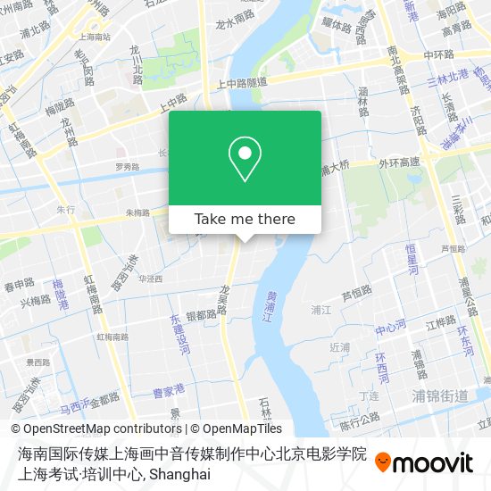 海南国际传媒上海画中音传媒制作中心北京电影学院上海考试·培训中心 map