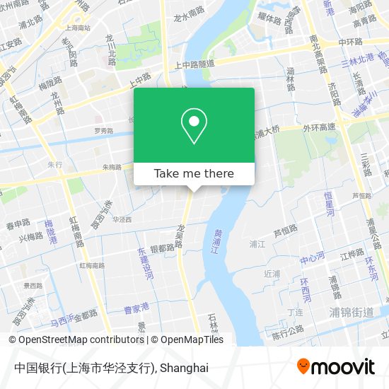 中国银行(上海市华泾支行) map