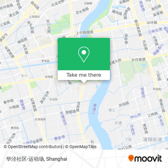 华泾社区-运动场 map