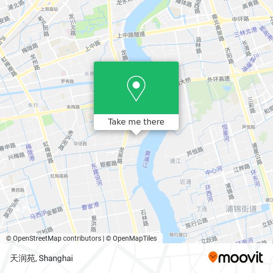 天润苑 map