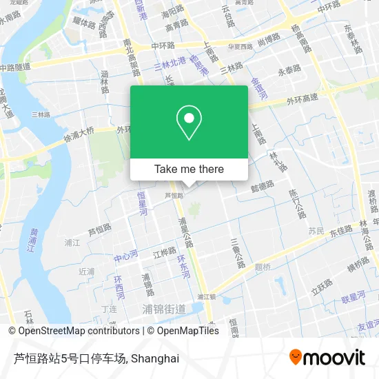 芦恒路站5号口停车场 map