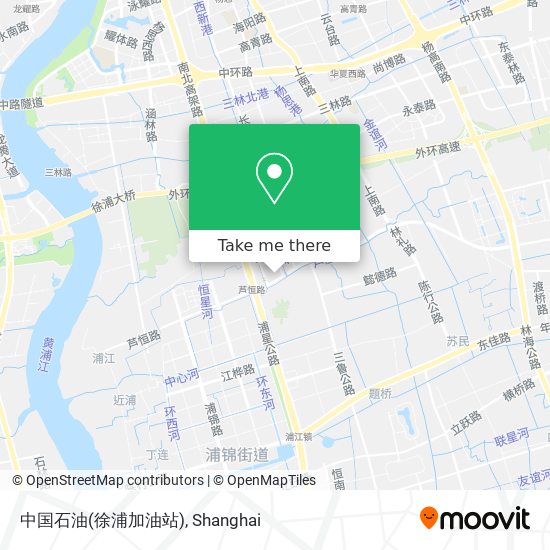 中国石油(徐浦加油站) map