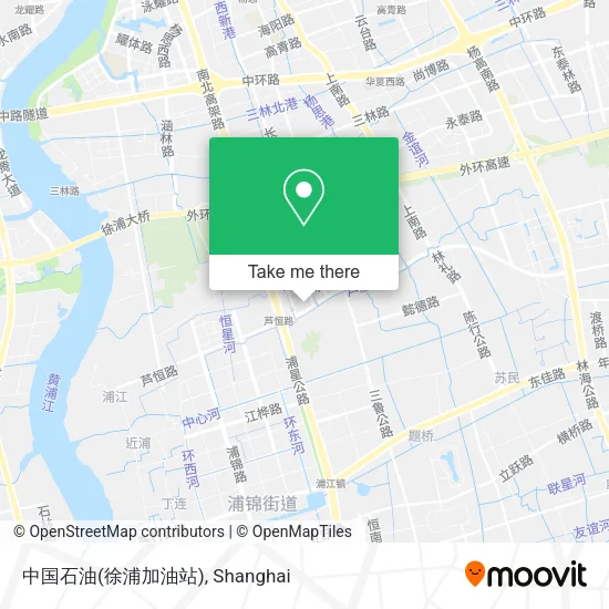 中国石油(徐浦加油站) map