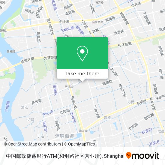 中国邮政储蓄银行ATM(和炯路社区营业所) map