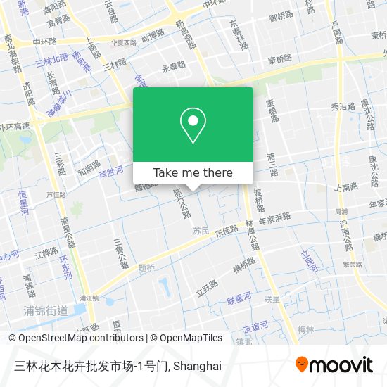 三林花木花卉批发市场-1号门 map