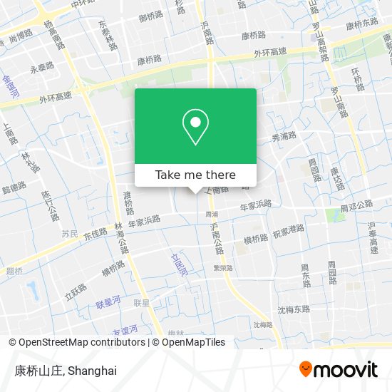 康桥山庄 map