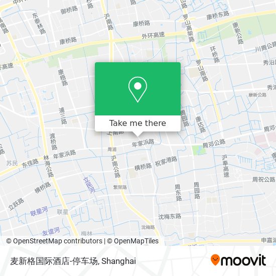 麦新格国际酒店-停车场 map