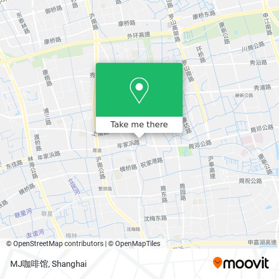 MJ咖啡馆 map