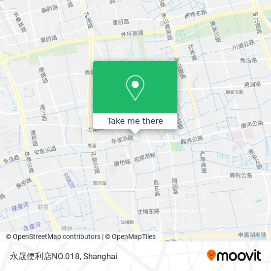 永晟便利店NO.018 map