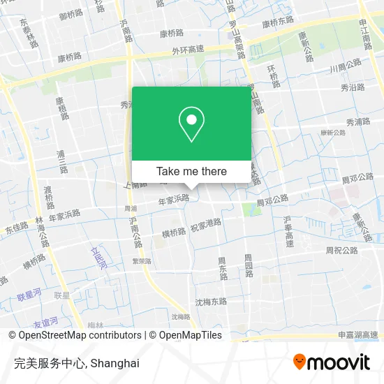 完美服务中心 map
