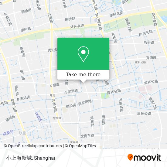 小上海新城 map