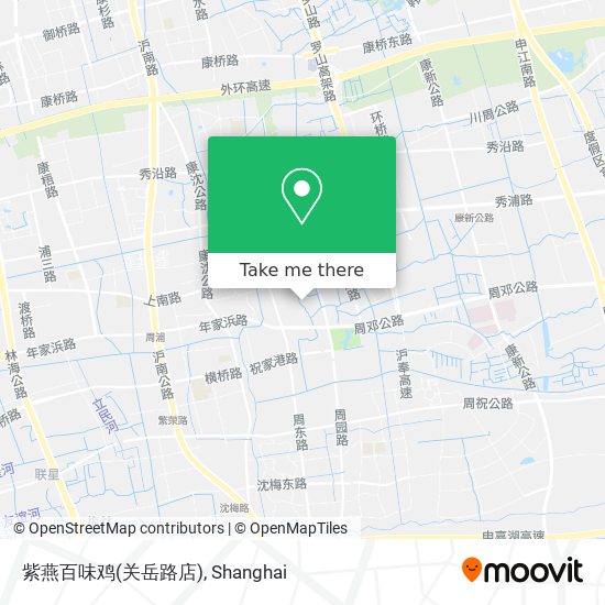 紫燕百味鸡(关岳路店) map