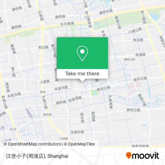 汉堡小子(周浦店) map