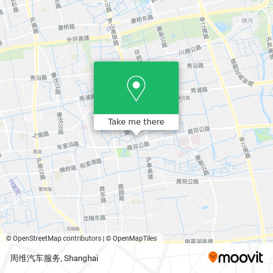 周维汽车服务 map