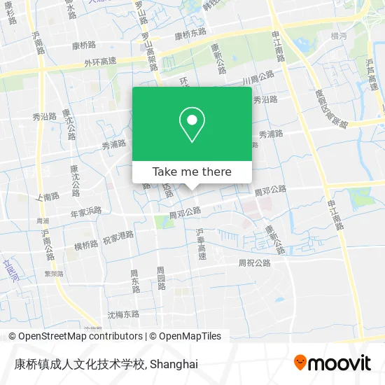 康桥镇成人文化技术学校 map