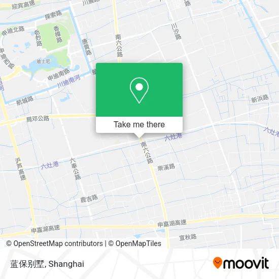 蓝保别墅 map