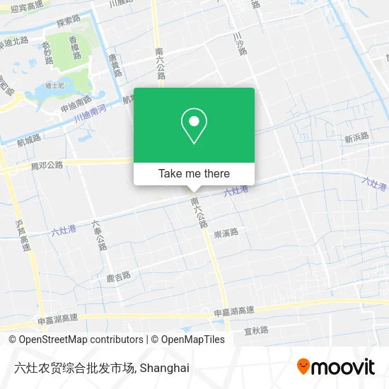 六灶农贸综合批发市场 map