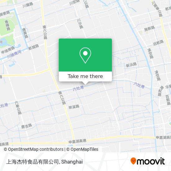 上海杰特食品有限公司 map