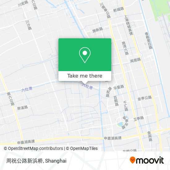 周祝公路新浜桥 map