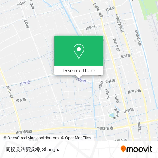 周祝公路新浜桥 map