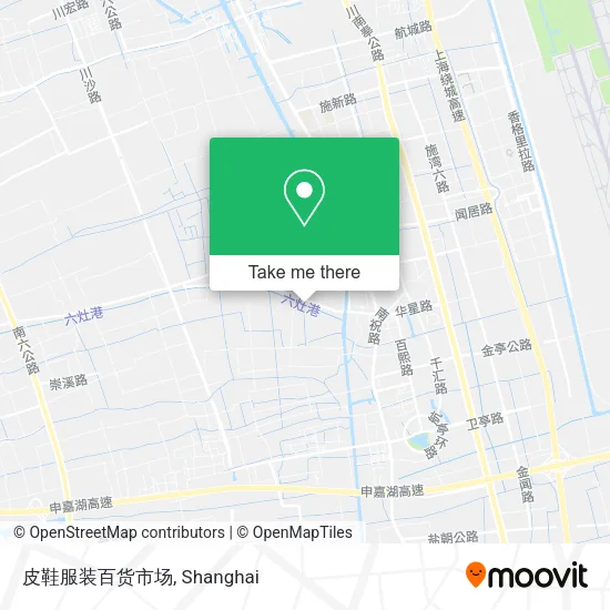 皮鞋服装百货市场 map