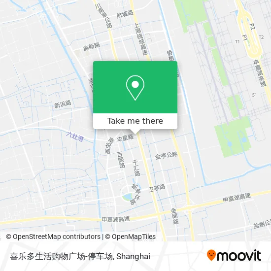 喜乐多生活购物广场-停车场 map